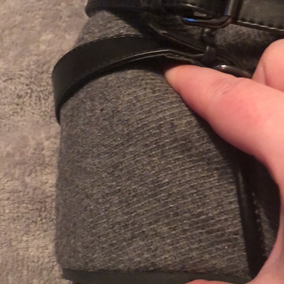 Aldo wool-like built-in wedge boots - Picture 8 of 8